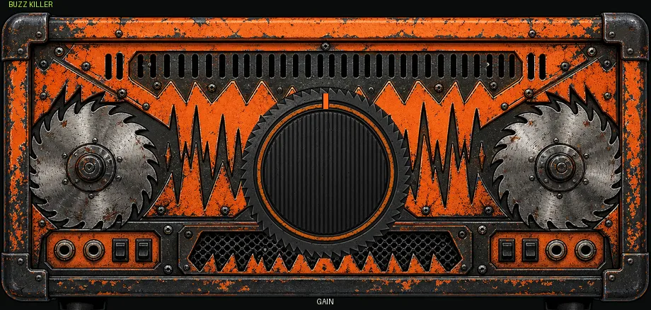 Buzz Killer amp face