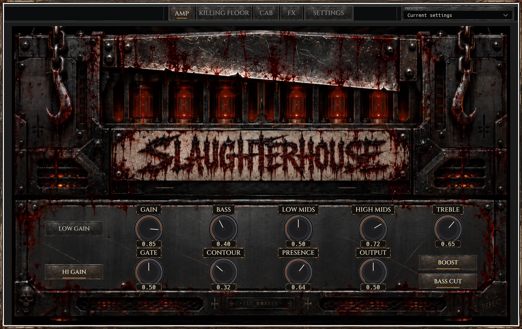 Slaughterhouse — Amp page