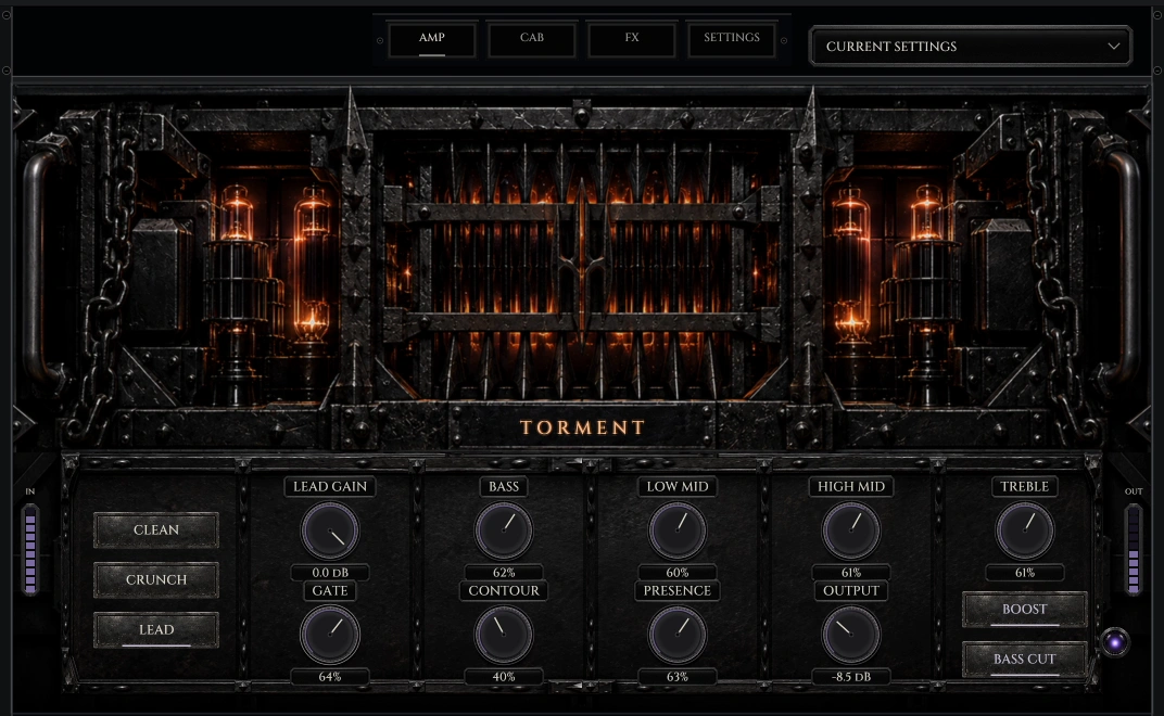 Torment — Amp page